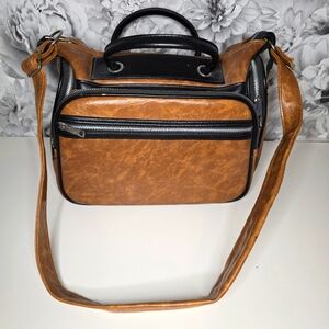 Rare Vintage 1970s Samigon Super 8 / 35mm Camera Bag Brown & Black Large